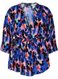 Kimono in viscose with print