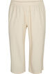 7/8 trousers in cotton blend with linen, Sandshell, Packshot image number 0