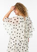 Layered top with polka dot pattern, Vanilla, Model image number 2