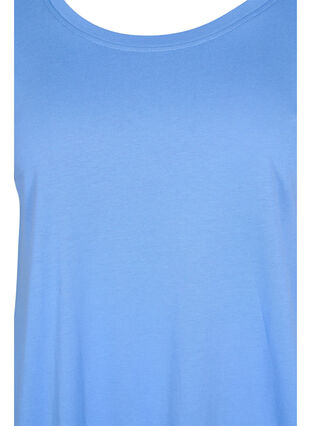 Short sleeved t-shirt with adjustable bottom, Ultramarine, Packshot image number 2