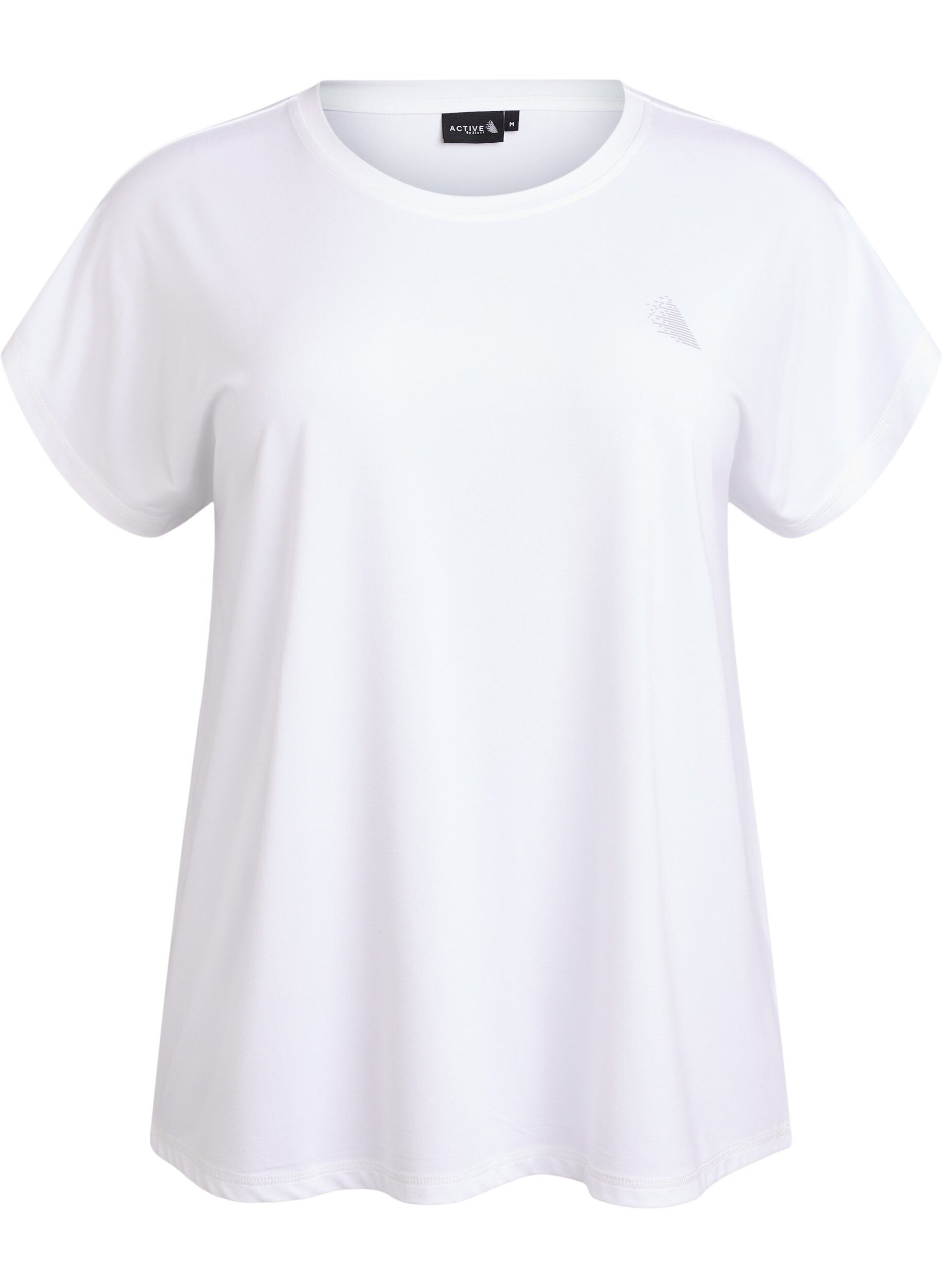 Solid-coloured training T-shirt
