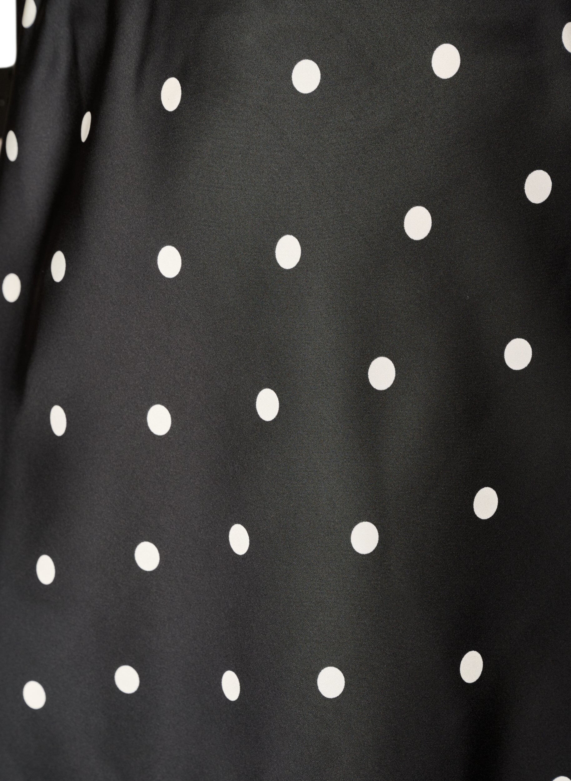 ZizzifashionSatin midi skirt, Black, Packshot image number 2
