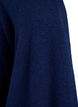 Ribbed Knit Cardigan with Pockets, Blue, Packshot image number 2