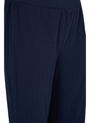Loose trousers with structure, Navy Blazer, Packshot image number 2