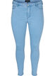 Cropped Amy jeans with a zip, Light Blue, Packshot image number 0