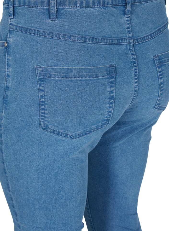 High-waisted super slim Amy jeans , Light Blue, Packshot image number 3