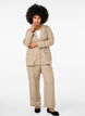 FLASH - Loose trousers with pockets, Weathered Teak Mel, Model image number 0