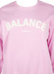 Sweatshirt with front motif, Pink, Packshot image number 2