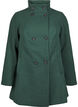 Short A-line coat, Trekking Green Mel., Packshot image number 0