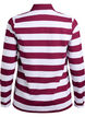 Striped polo shirt with long sleeves, White, Packshot image number 1