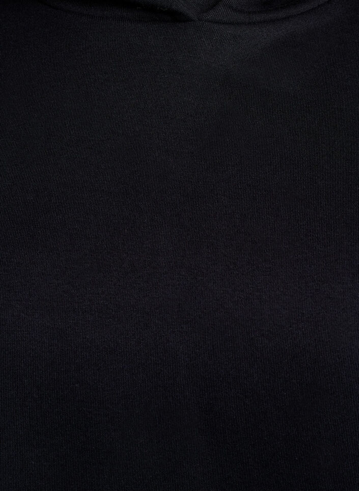Hooded sweatshirt, Black, Packshot image number 2