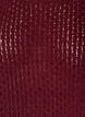 Knitted blouse with a textured openwork pattern, Red, Packshot image number 2