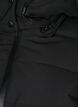 Water-repellent ski jacket with hood and belt, Black, Packshot image number 4
