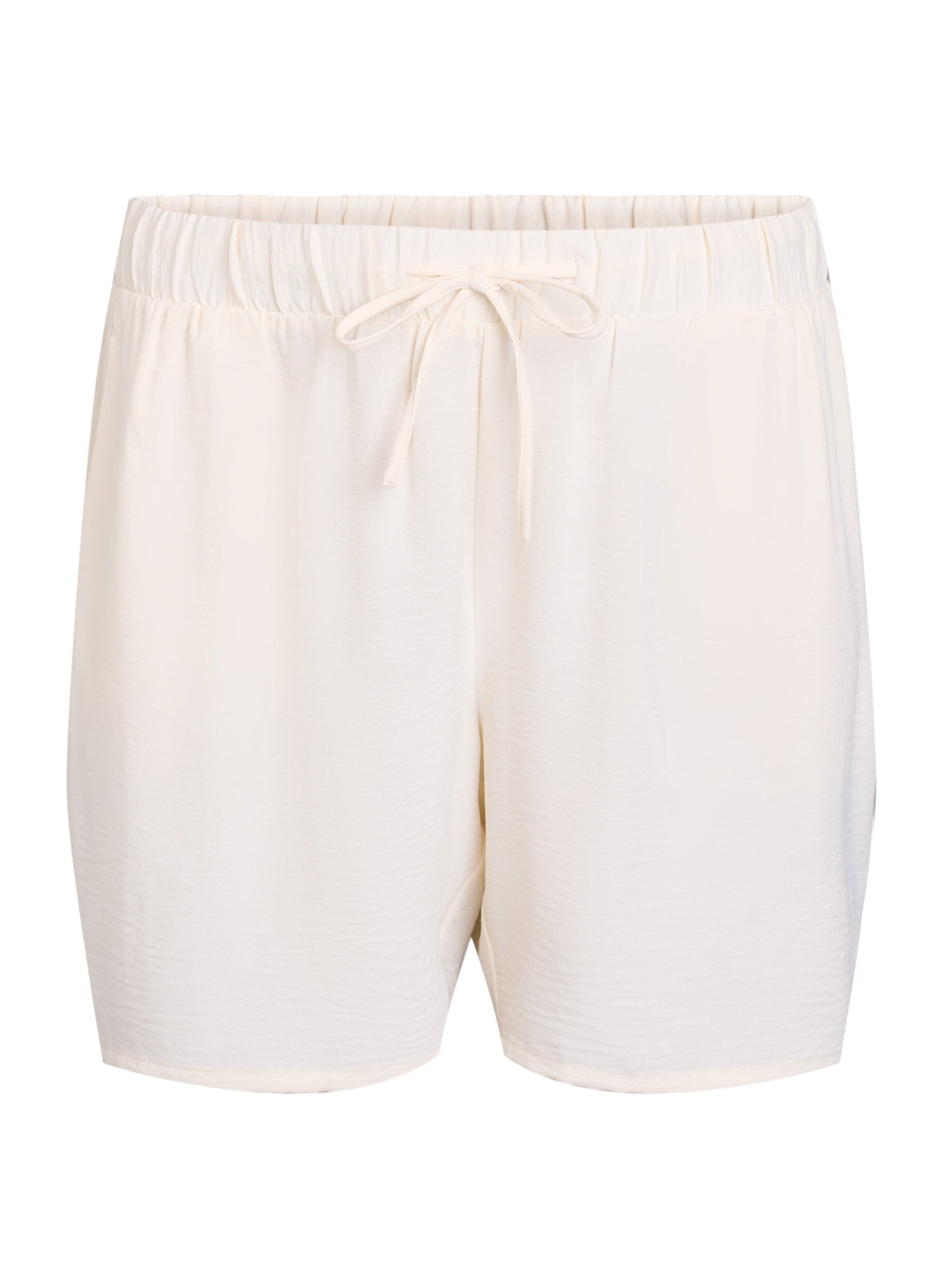 ZizzifashionShorts with pockets and elastic waistband, Vanilla, Packshot image number 0
