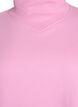 Sweatshirt with high neck and long sleeves, Pink, Packshot image number 2