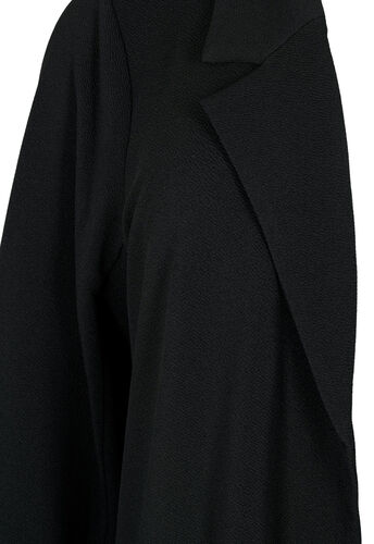 FLASH - Long blazer with pockets, Black, Packshot image number 2