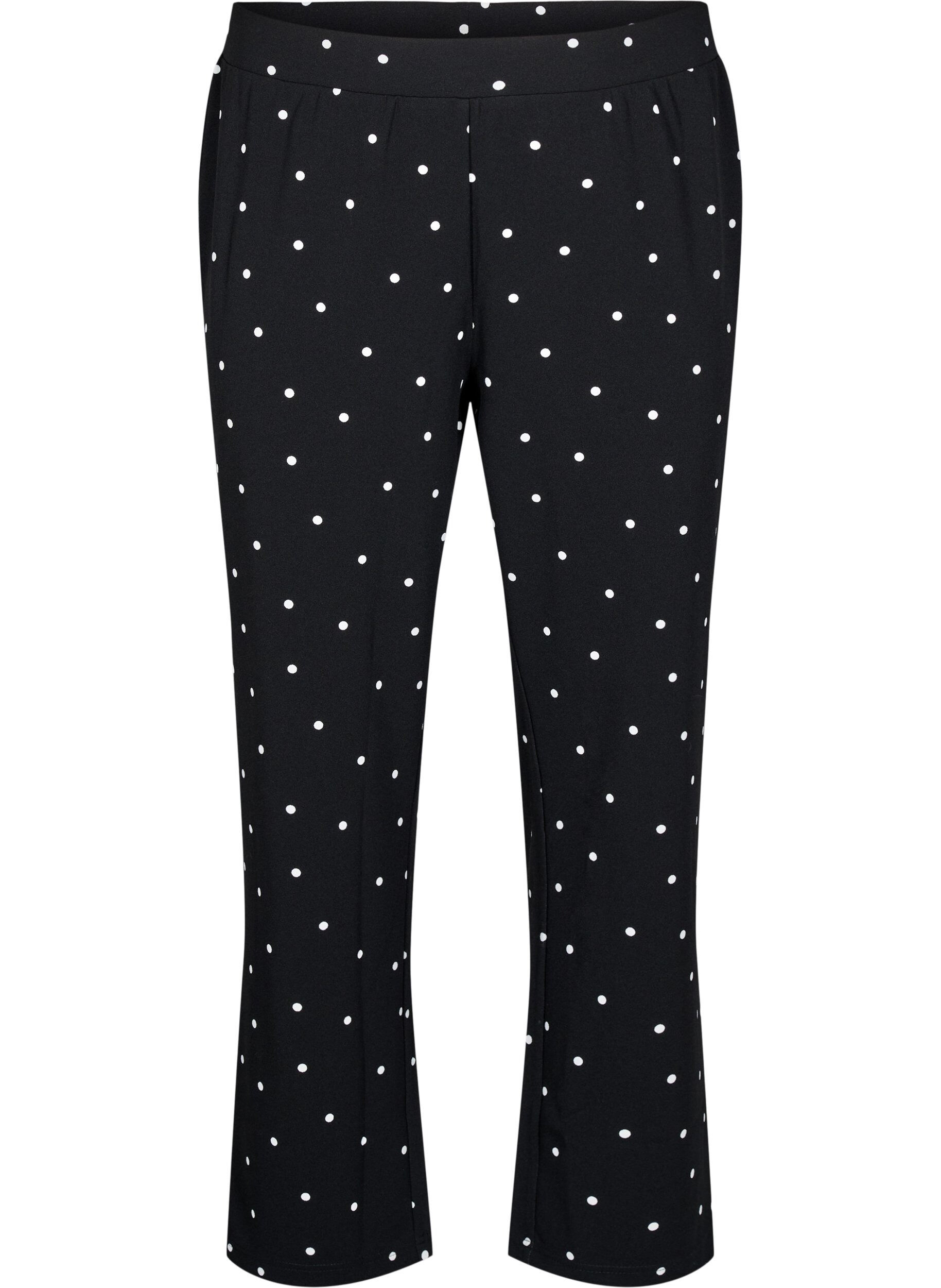ZizzifashionStraight fit trousers, Black, Packshot image number 0