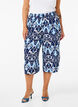 Viscose culotte trousers with print, Blue Ethnic AOP, Model image number 2