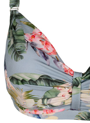 Bikini top with underwiring and removable pads, Kolyptus Print, Packshot image number 2