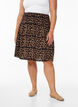 FLASH - Short skirt with smocked waist, Brown, Model image number 3
