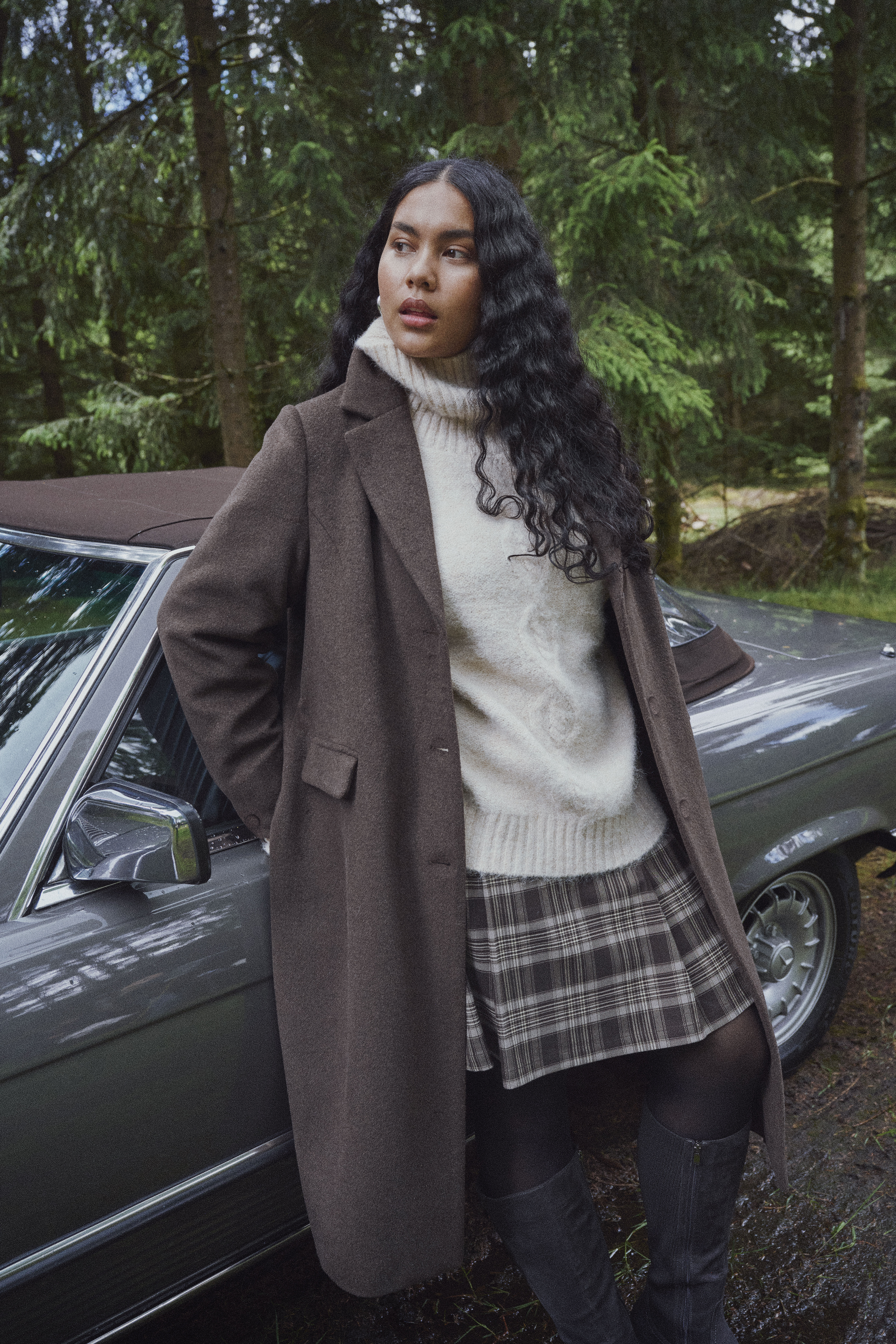 ZizzifashionClassic cozy autumn style, , Model