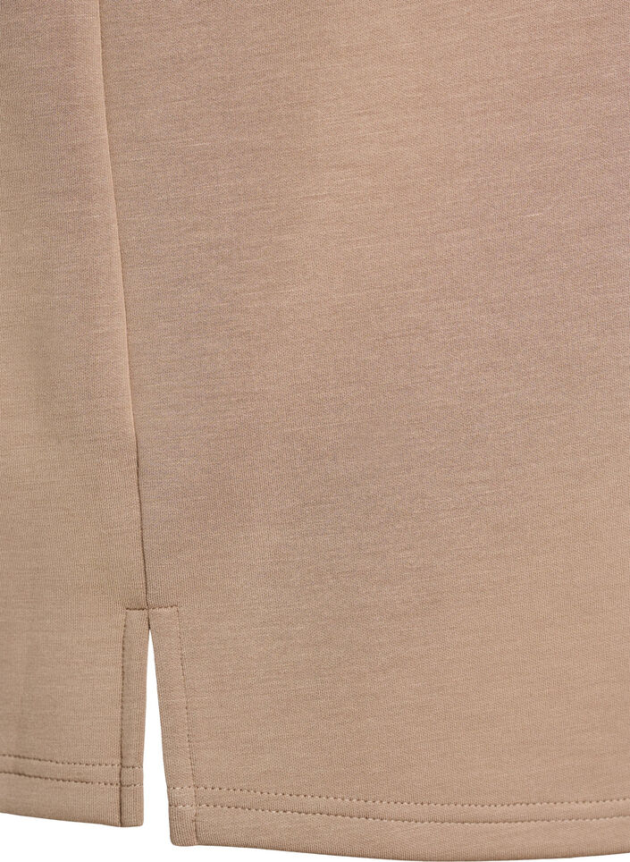 Loose T-shirt with half sleeves, Beige, Packshot image number 3