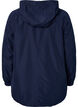 Short jacket with hood and adjustable bottom, Navy Blazer, Packshot image number 1