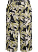 Culotte trousers with print, Black, Packshot image number 0
