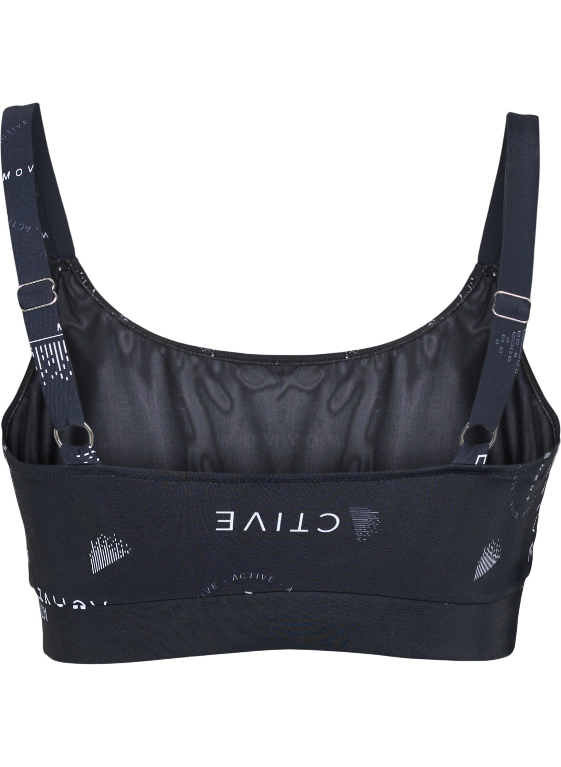 Zizzifashion Printed bikini top, Logo Print, Packshot image number 1