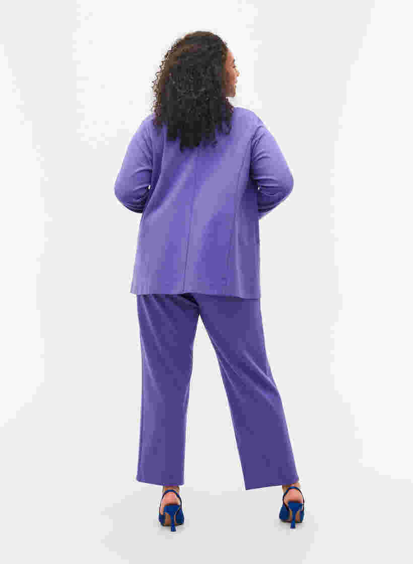 Classic wide leg trousers, Ultra Violet, Model image number 1