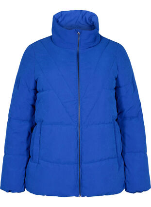 Short winter jacket with zip and high collar, Surf the web, Packshot image number 0
