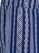 Striped shorts in a linen-viscose blend, Blue, Packshot image number 2