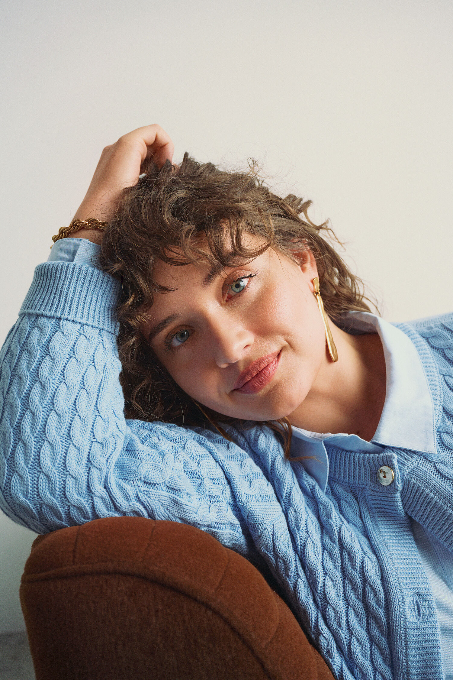 Zizzifashion Blue details, , Model