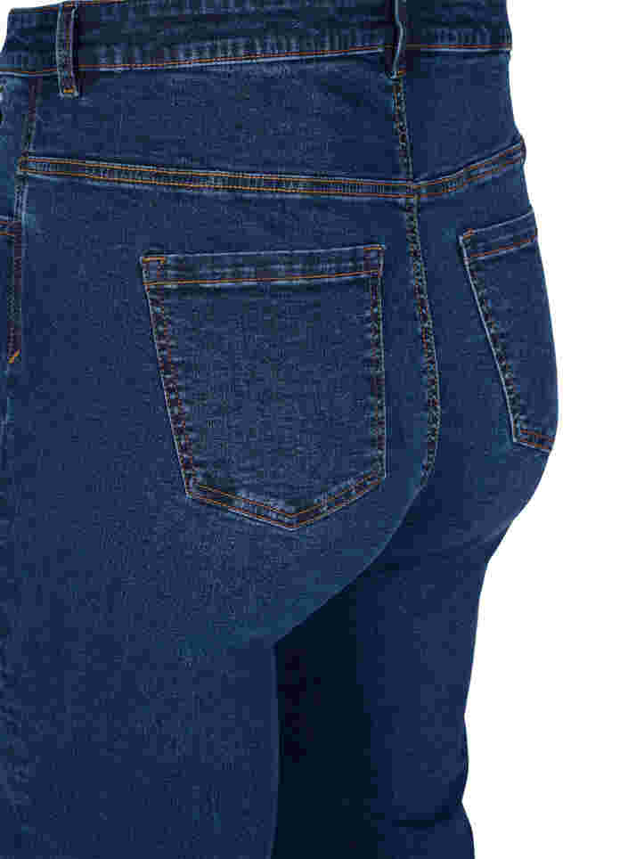 	 Regular fit Megan jeans with extra high waist, Blue denim, Packshot image number 3
