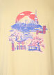 T-shirt with motif, Yellow, Packshot image number 2