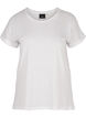 Cotton mix t-shirt, Bright White, Packshot image number 0