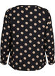 FLASH - Long sleeve blouse with print, Black Brown Dot, Packshot image number 1