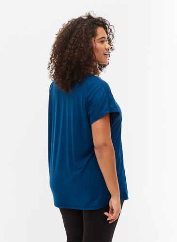 Short-sleeved workout t-shirt, Poseidon, Model image number 1