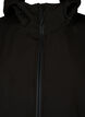 Short softshell jacket with pockets, Black, Packshot image number 2