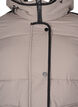 Short puffer jacket with contrast details, Beige, Packshot image number 2
