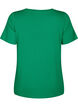 Ribbed T-shirt with LENZING™ ECOVERO™ Viscose, Jolly Green, Packshot image number 1