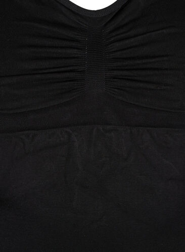 Seamless maternity top with breastfeeding function, Black, Packshot image number 2