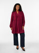 A-line dress with an empire line, Red, Model image number 1