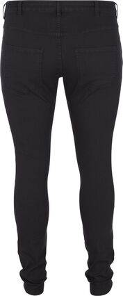 High-waisted super slim Amy jeans , Black, Packshot image number 1
