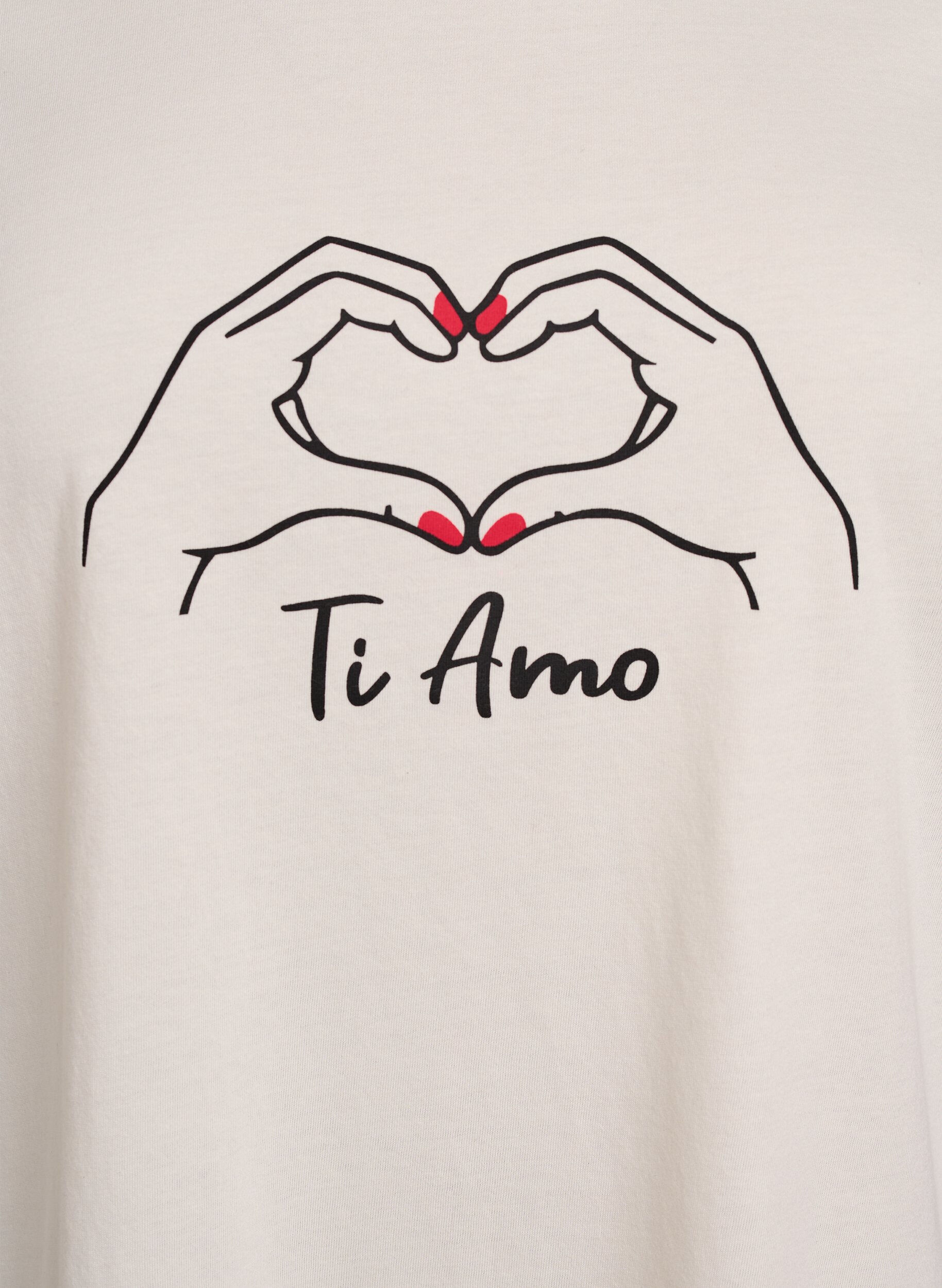 ZizzifashionT-shirt with motif, White, Packshot image number 2