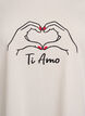 T-shirt with motif, White, Packshot image number 2