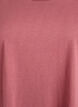 Short-sleeved t-shirt in a cotton blend, Rose, Packshot image number 2
