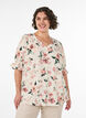 Shirt blouse with 1/2 sleeves, Red, Model image number 0