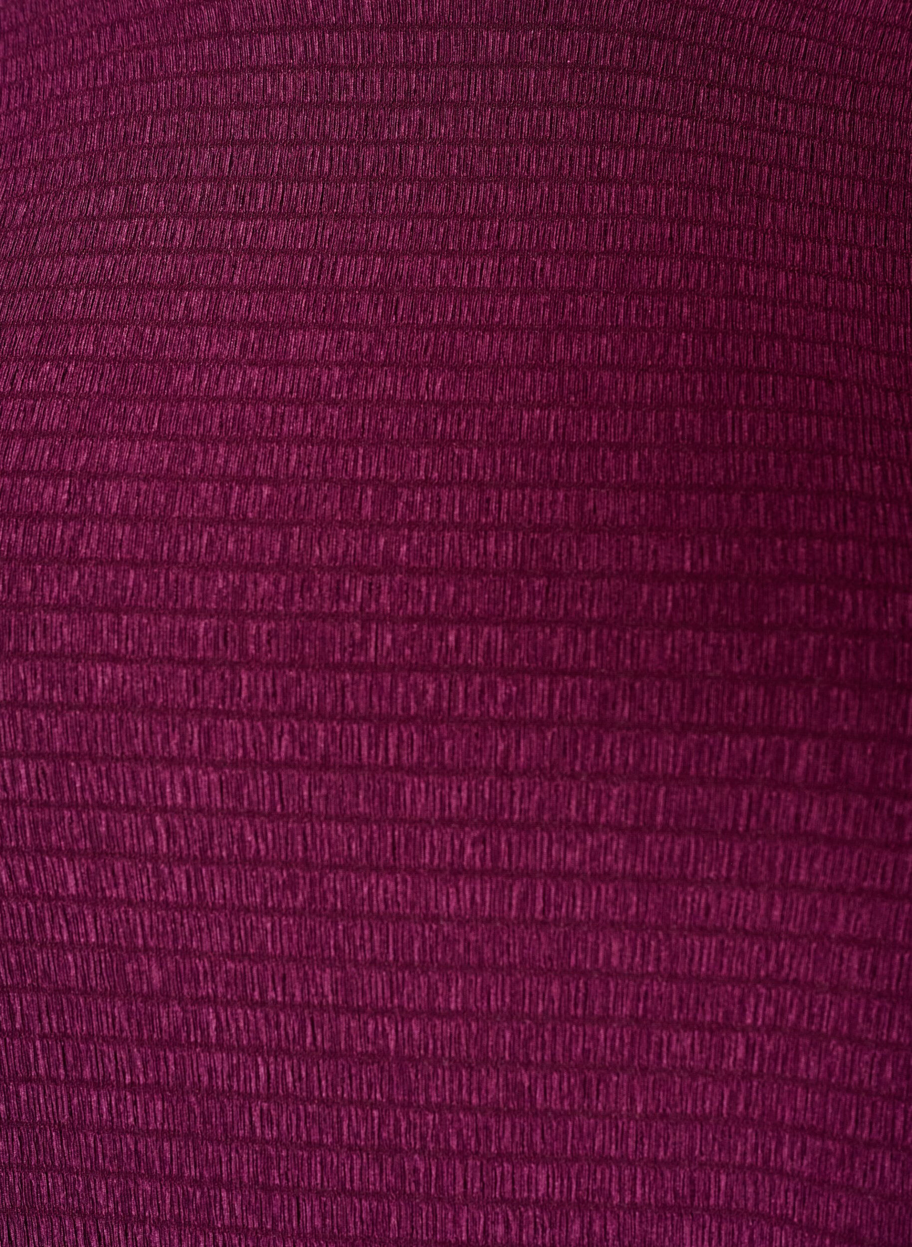 ZizzifashionTextured blouse with wavy edges, Purple, Packshot image number 2