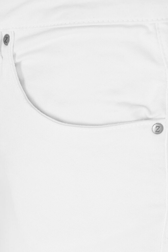 High waisted Amy capri jeans with super slim fit, White, Packshot image number 2